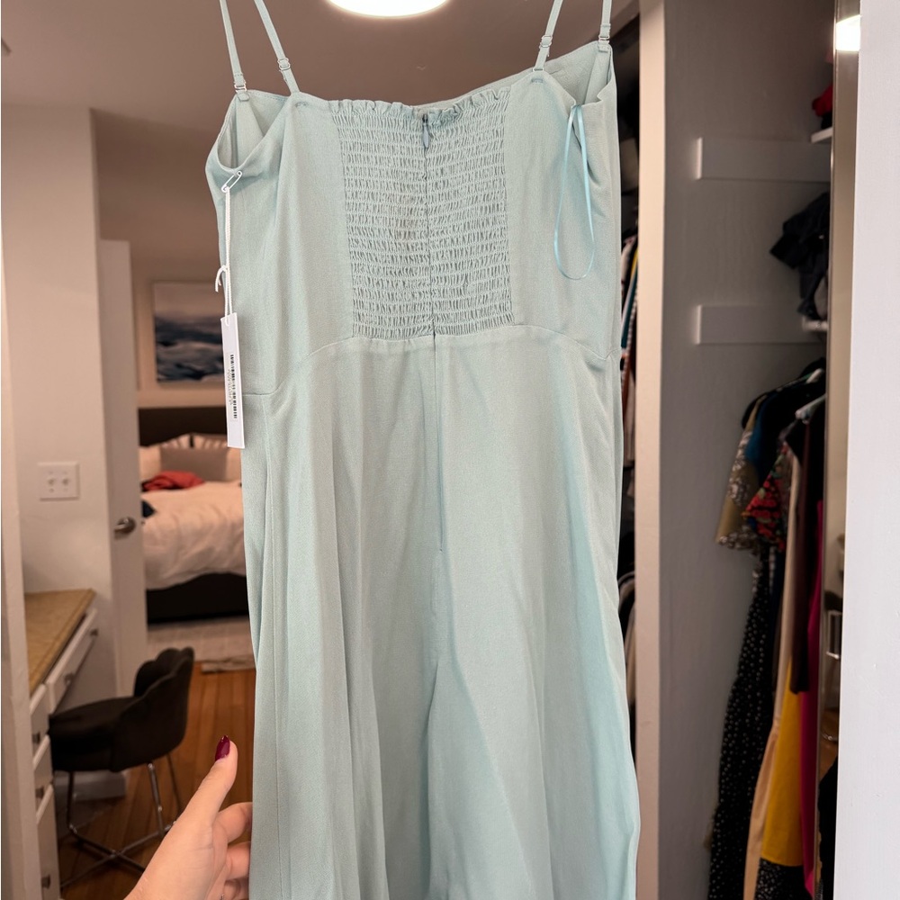 Reformation Mint Green Maxi Dress - Picture 4 of 8